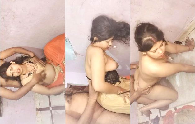 Sexy Mamta Bhabhi Boobs Pressing and Fucking