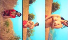 Sexy Desi Model Shows Boobs