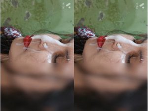 Horny Indian Wife Blowjob and Hubby Cum On Her Face Part 2
